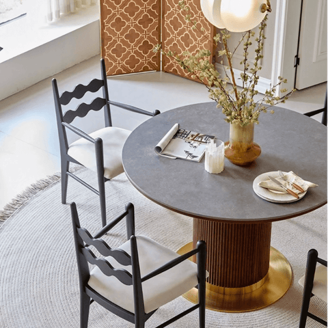 35" Velvet Upholstered Arm Chair with Back - Black Leg, Modern Style