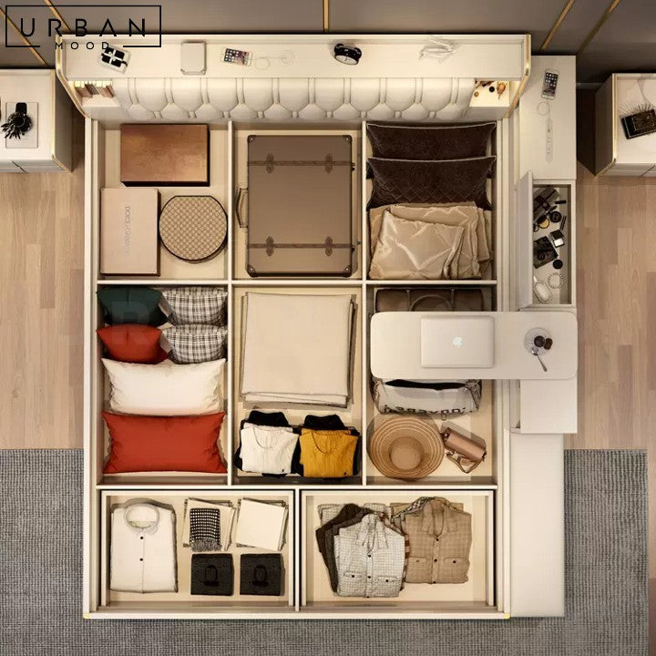 ANAYA Modern Storage Bedframe with Sleek Design - URBANMOOD