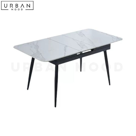 BACKMAN Modern Extendable Sintered Stone Dining Table - URBANMOOD