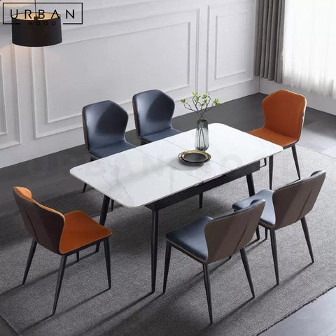 BACKMAN Modern Extendable Sintered Stone Dining Table - URBANMOOD