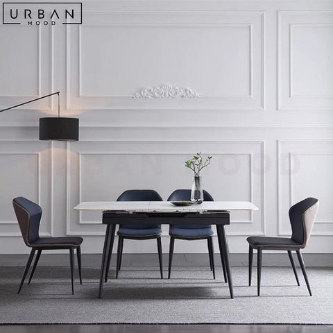 BACKMAN Modern Extendable Sintered Stone Dining Table - URBANMOOD