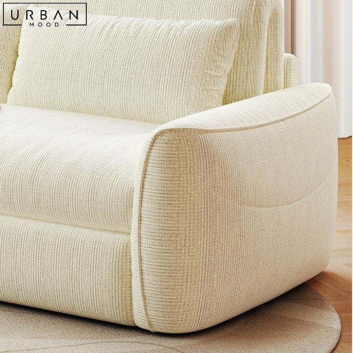 BAIRD Modern Electric Boucle Sofa Bed Contemporary Design - URBANMOOD