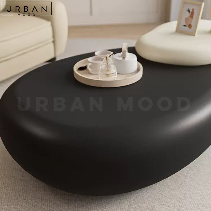 BALLE Modern Hygge Swivel Coffee Table with Side Tray - URBANMOOD