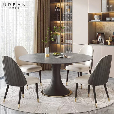 BARROS Modern Durable Sintered Stone Dining Table - URBANMOOD