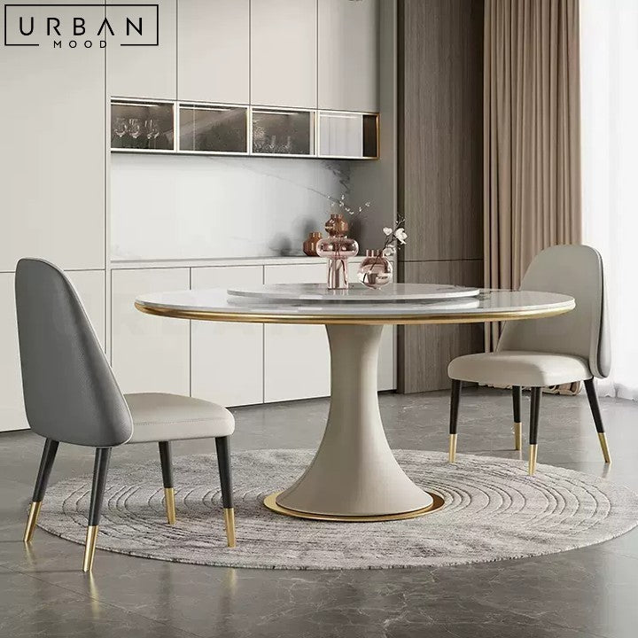 BARROS Modern Durable Sintered Stone Dining Table - URBANMOOD