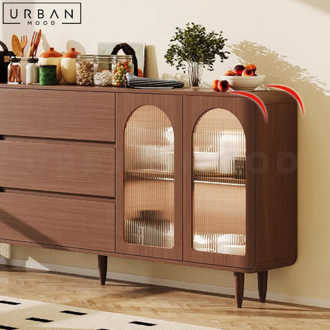 BAYENS Modern Buffet Japandi Style Sideboard - URBANMOOD
