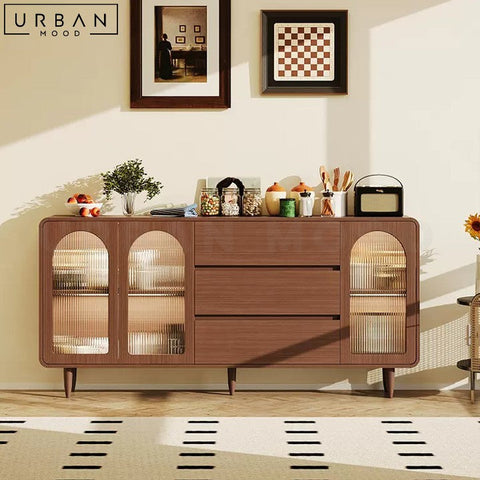 BAYENS Modern Buffet Japandi Style Sideboard - URBANMOOD