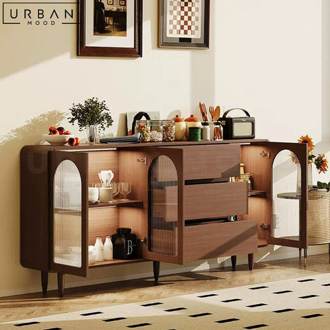 BAYENS Modern Buffet Japandi Style Sideboard - URBANMOOD