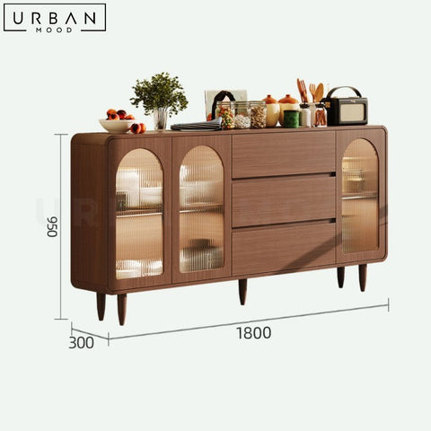 BAYENS Modern Buffet Japandi Style Sideboard - URBANMOOD