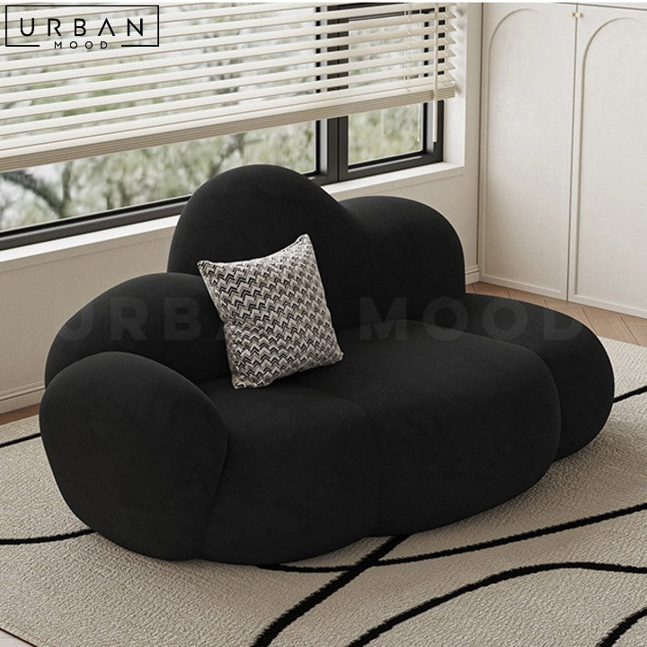 BRAVO Modern Boucle Armchair Plush Upholstery - URBANMOOD