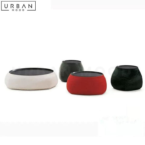 CABAL Modern Round Coffee Table with Storage - URBANMOOD