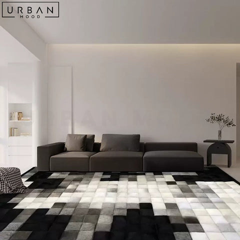 CHAUVIN Modern Cowhide Rug Contemporary Luxury - URBANMOOD