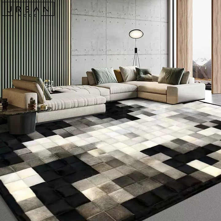 CHAUVIN Modern Cowhide Rug Contemporary Luxury - URBANMOOD