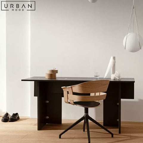 CHISOM Modern Foldable Wooden Dining Table - URBANMOOD