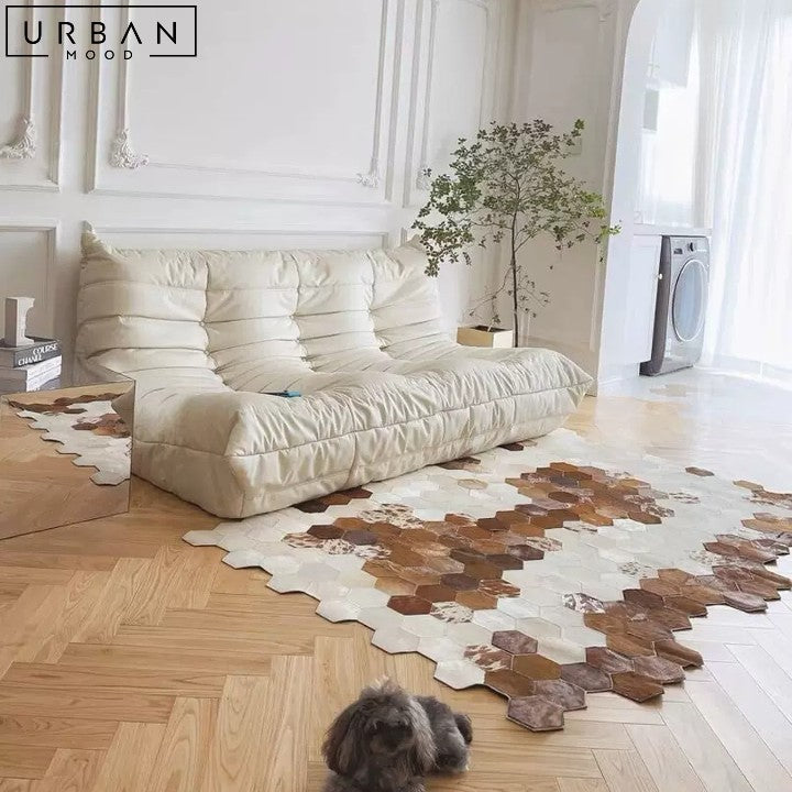 COELHO Luxurious Modern Cowhide Area Rug - URBANMOOD