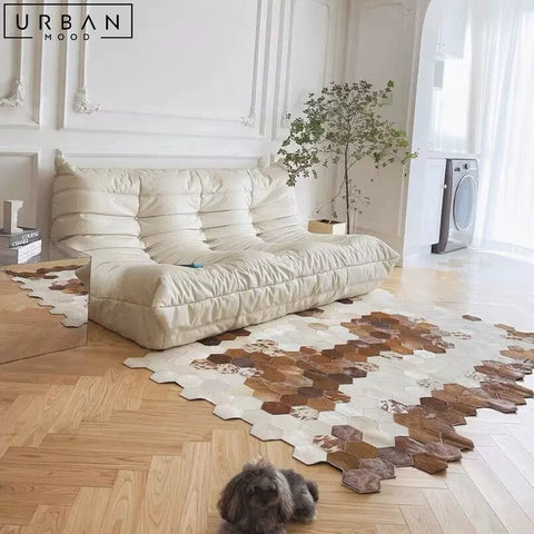 COELHO Luxurious Modern Cowhide Area Rug - URBANMOOD