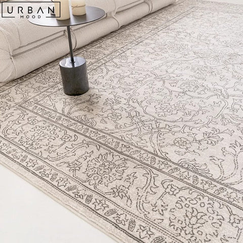 Classic French Inspired Parisian Floor Rug Nylon Blend - URBANMOOD
