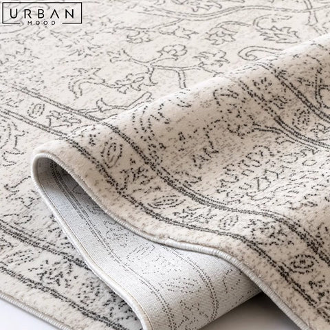 Classic French Inspired Parisian Floor Rug Nylon Blend - URBANMOOD