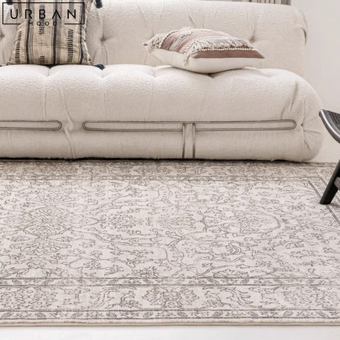 Classic French Inspired Parisian Floor Rug Nylon Blend - URBANMOOD