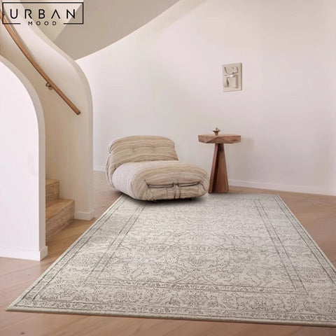 Classic French Inspired Parisian Floor Rug Nylon Blend - URBANMOOD