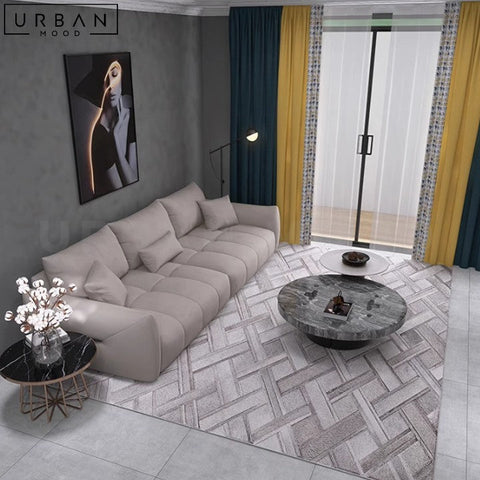 DEBOR Modern Minimalist Cowhide Carpet - URBANMOOD
