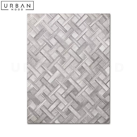 DEBOR Modern Minimalist Cowhide Carpet - URBANMOOD