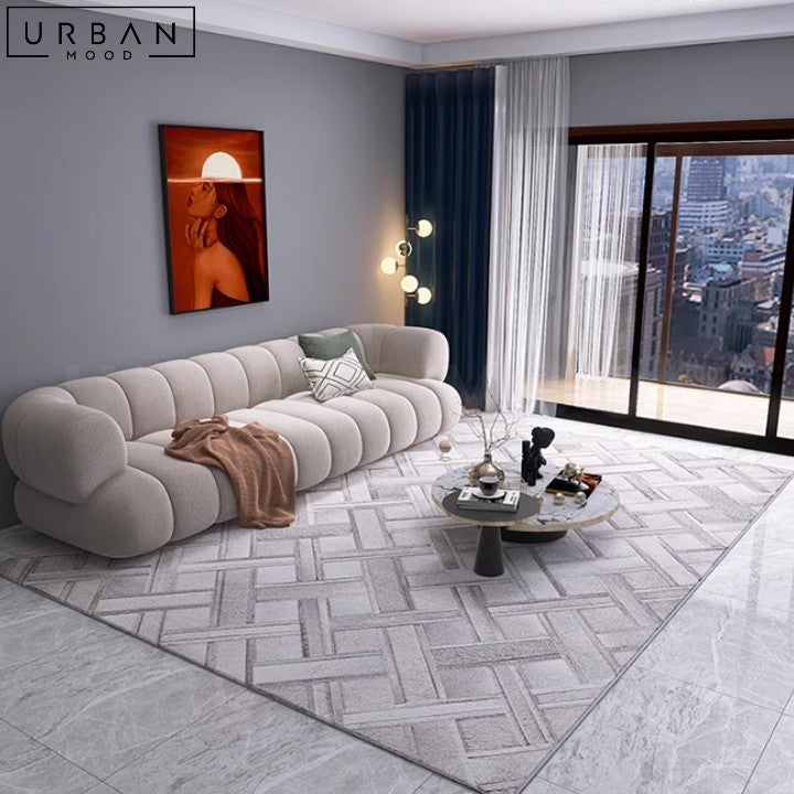 DEBOR Modern Minimalist Cowhide Carpet - URBANMOOD