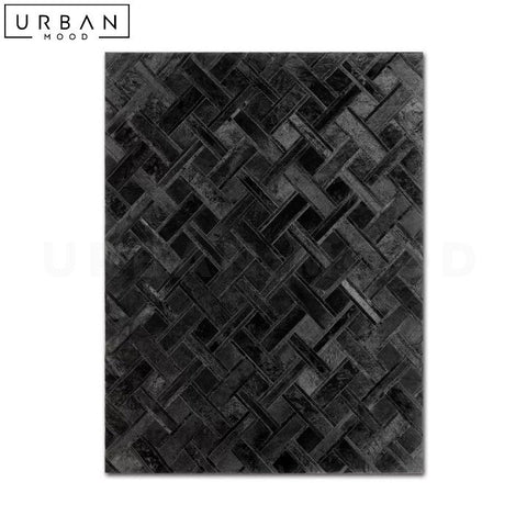 DEBOR Modern Minimalist Cowhide Carpet - URBANMOOD