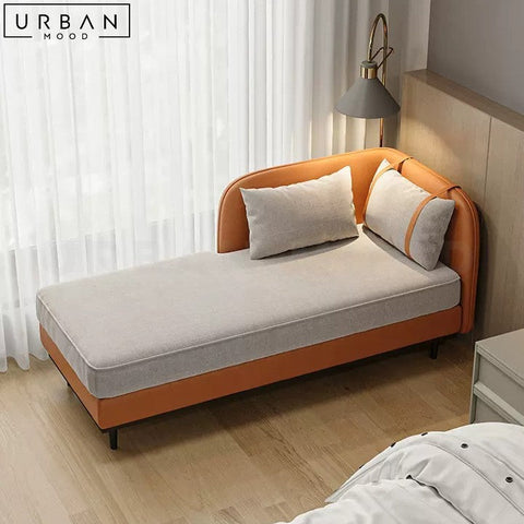 ELIZE Modern Fabric Daybed Chic Scandinavian Style - URBANMOOD