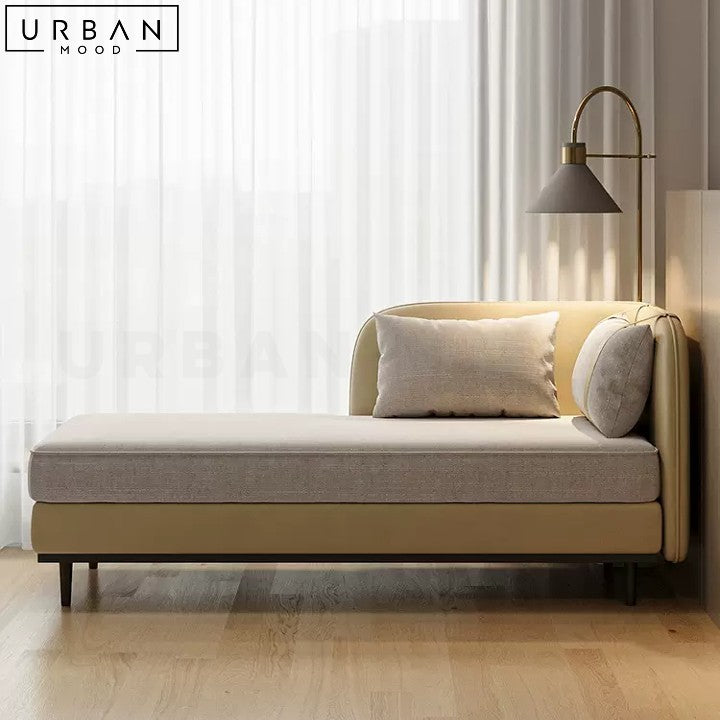 ELIZE Modern Fabric Daybed Chic Scandinavian Style - URBANMOOD