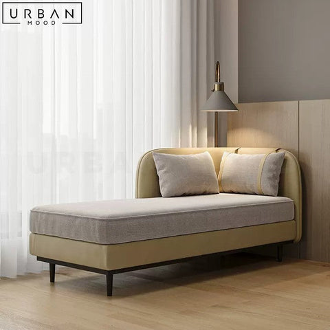 ELIZE Modern Fabric Daybed Chic Scandinavian Style - URBANMOOD