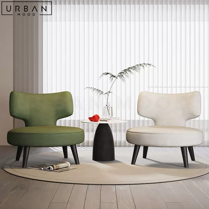 ELSI Modern Faux Leather Leisure Chair - URBANMOOD