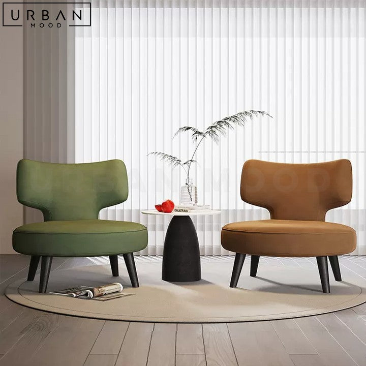 ELSI Modern Faux Leather Leisure Chair - URBANMOOD