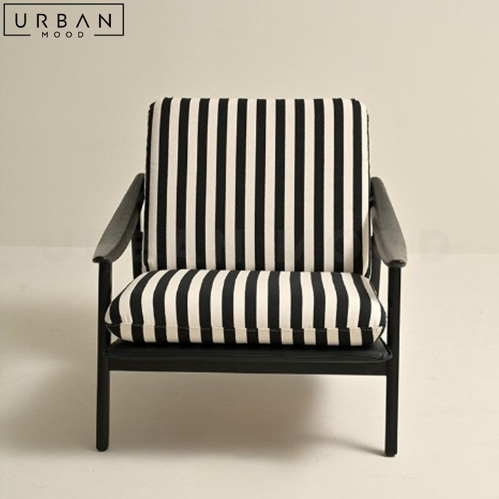 EMILIA Solid Wood Modern Leisure Chair - URBANMOOD