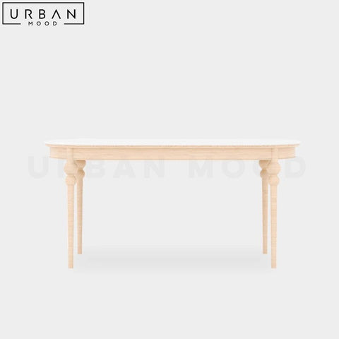 Elegant French Sintered Stone Dining Table - URBANMOOD
