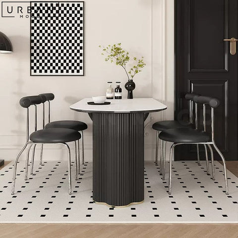 FAUSTINE Modern Extendable Sintered Stone Dining Table - URBANMOOD