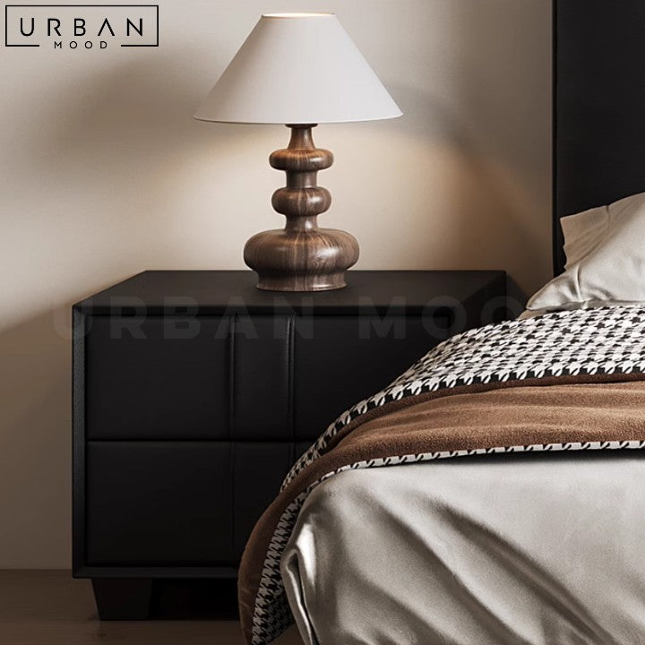 FOTIA Modern Leather Storage Bedframe with Drawers - URBANMOOD
