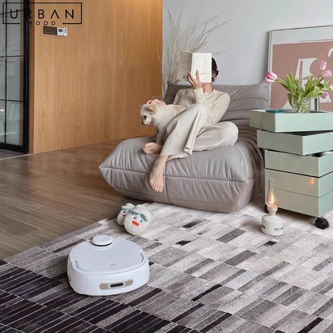 GANDHI Premium Italian Cowhide Carpet Minimalist Design - URBANMOOD