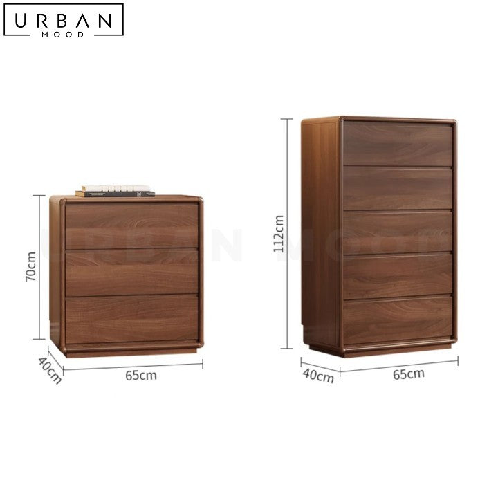 GRAJAL Rustic Solid Wood Cabinet with Ample Storage - URBANMOOD