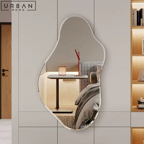 HELSEN Irregular Cloud Shaped Modern Wall Mirror - URBANMOOD