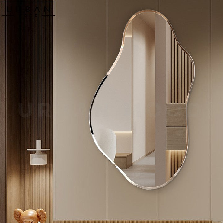 HELSEN Irregular Cloud Shaped Modern Wall Mirror - URBANMOOD