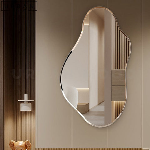 HELSEN Irregular Cloud Shaped Modern Wall Mirror - URBANMOOD