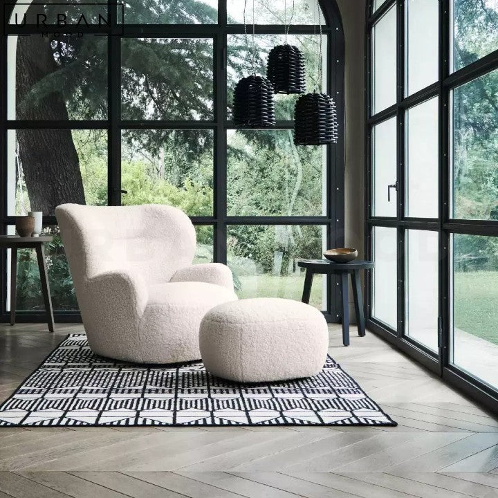 HERTA Modern Boucle Chair Comfortable Stylish Design - URBANMOOD