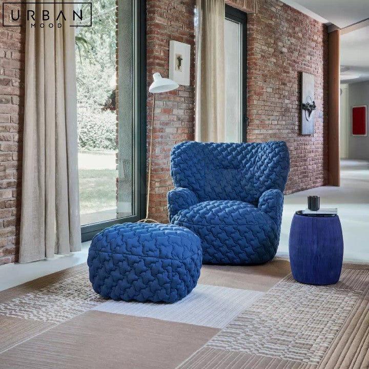 HERTA Modern Boucle Chair Comfortable Stylish Design - URBANMOOD