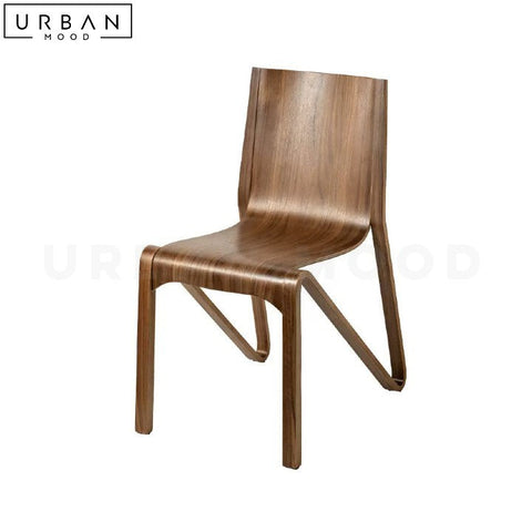 HOPE Modern Japandi Solid Wood Dining Chair - URBANMOOD