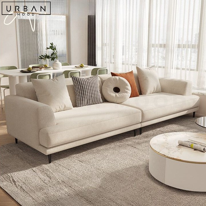 IMANE Minimalist Fabric Sofa Modern Design Comfortable - URBANMOOD