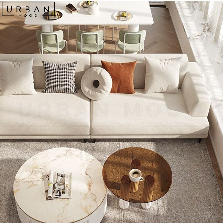 IMANE Minimalist Fabric Sofa Modern Design Comfortable - URBANMOOD