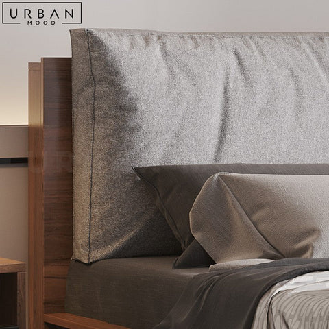 Japanese Storage Bedframe LIEN Minimalist Design - URBANMOOD