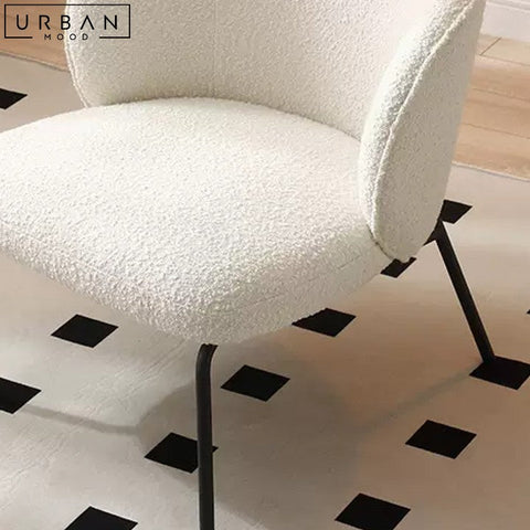 Karen Modern Boucle Lounge Chair for Living Room - URBANMOOD