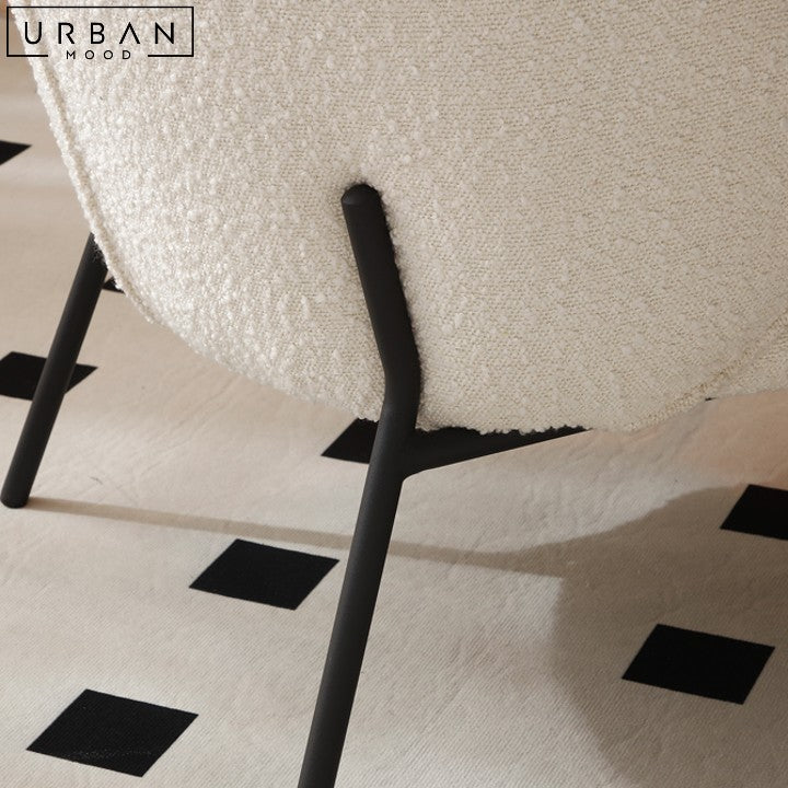 Karen Modern Boucle Lounge Chair for Living Room - URBANMOOD